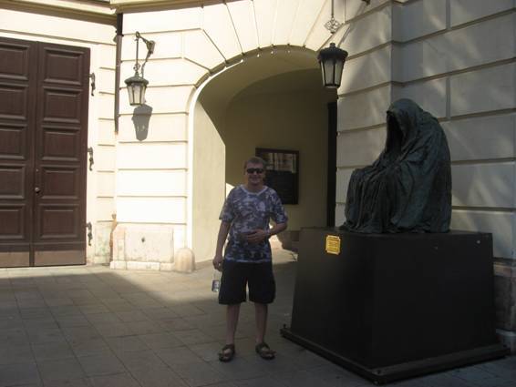 Недалеко от пражского театра